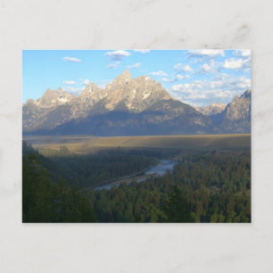 Jackson Hole-bergen (Grand Teton National Park) Vykort