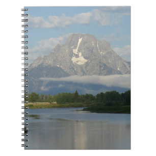 Jackson Hole-floden vid Grand Teton National Park Anteckningsbok
