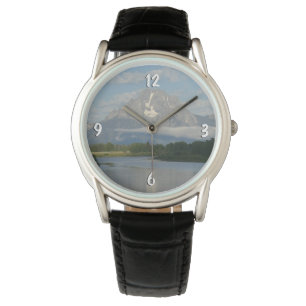 Jackson Hole-floden vid Grand Teton National Park Armbandsur
