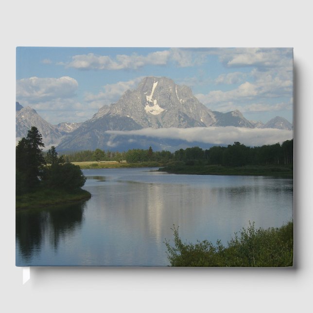 Jackson Hole-floden vid Grand Teton National Park Gästböcker (Framsida)
