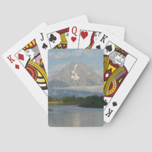 Jackson Hole-floden vid Grand Teton National Park Kortlek