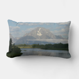 Jackson Hole-floden vid Grand Teton National Park Lumbarkudde