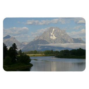 Jackson Hole-floden vid Grand Teton National Park Magnet