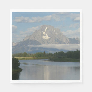 Jackson Hole-floden vid Grand Teton National Park Pappersservett