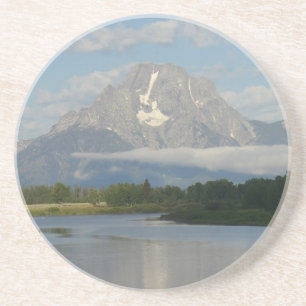 Jackson Hole-floden vid Grand Teton National Park Underlägg Sandsten