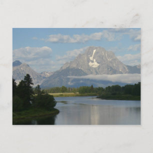 Jackson Hole-floden vid Grand Teton National Park Vykort