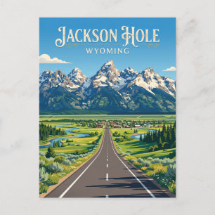 Jackson Hole USA Vykort