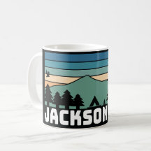 Jackson Hole WY-dekal Mug