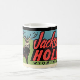 Jackson Hole WY Wildlife-mugg Kaffemugg
