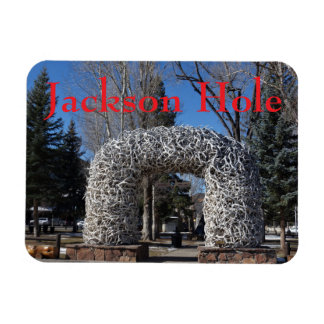Jackson Hole Wyoming Klövspegelsbågar Magnet