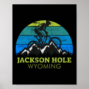 Jackson Hole Wyoming Mountainbike Mtb Semester Poster
