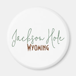 Jackson Hole, Wyoming Resminnerise Magnet