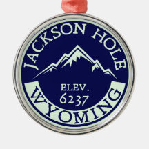 Jackson Hole Wyoming som skidar fotvandra