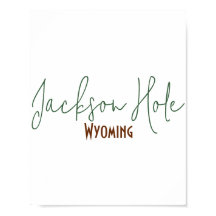 Jackson Hole, Wyoming Souvenir