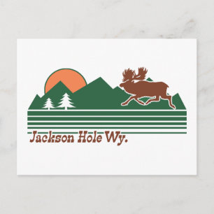 Jackson Hole Wyoming Vykort