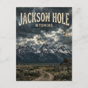 Jackson Hole Wyoming Vykort