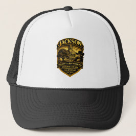 Jackson, Kalifornien – Historisk Crest-design Keps