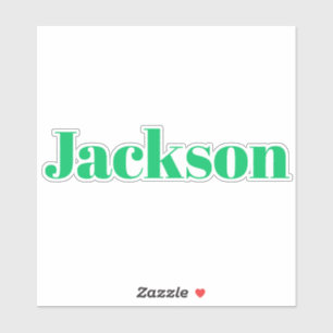 Jackson Klistermärken