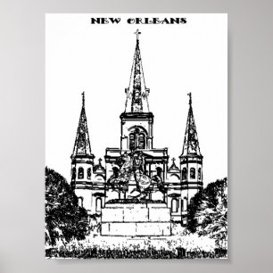 Jackson kvadrerar, New Orleans Poster