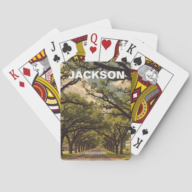 Jackson Mississippi Resor Casinokort (Baksidan)