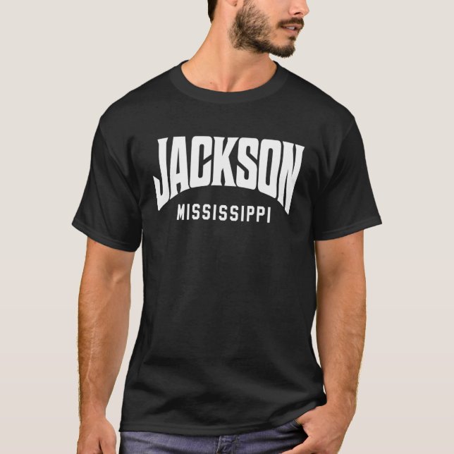 Jackson Mississippi T Shirt (Framsida)