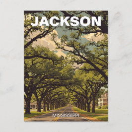 Jackson Mississippi Travel Vykort