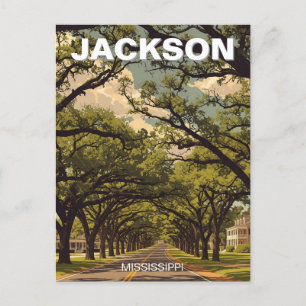 Jackson Mississippi Travel Vykort