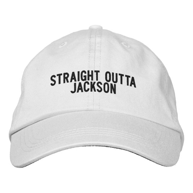 Jackson Missouri mössa Broderad Keps (Framsida)