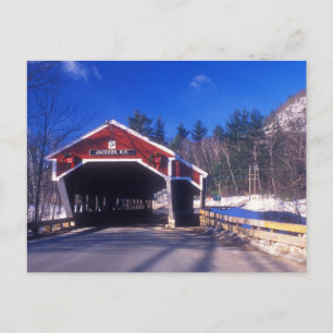 Jackson NH Covered Bridge Vykort