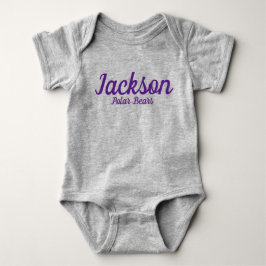 Jackson Polar Bears Baby Bodydrädräkt T Shirt