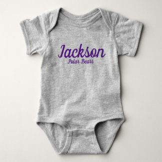 Jackson Polar Bears Baby Bodydrädräkt T Shirt