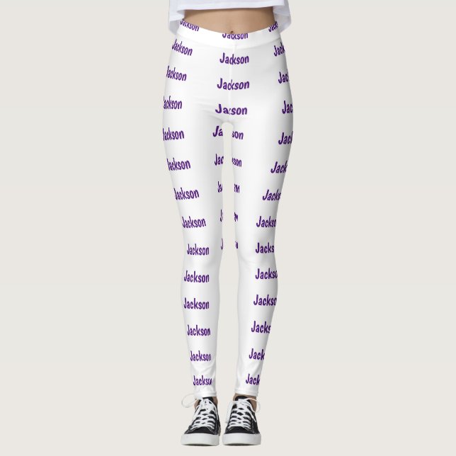 Jackson Polar Bears Leggings (Framsida)