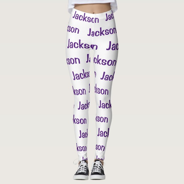 Jackson Polar Bears, Massillon, Ohio Leggings (Framsida)