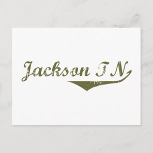 Jackson Revolution t shirts Vykort