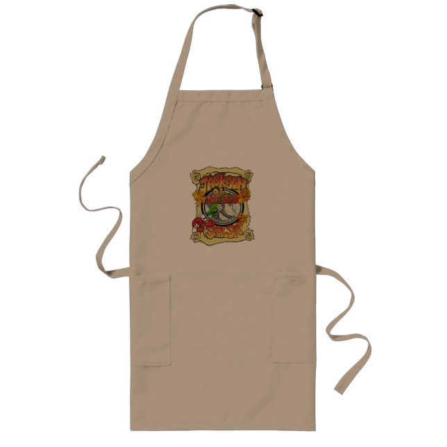 Jackson Salsa Apron Långt Förkläde (Framsidan)