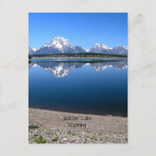Jackson Sjö, Wyoming Vykort