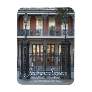Jackson Square Grind, New Orleans, Fransk Quarter Magnet