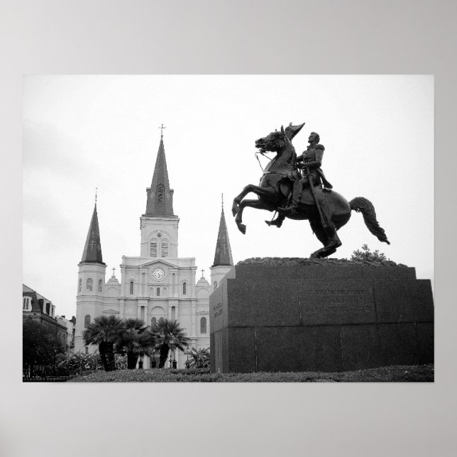 Jackson Square, New Orleans, Louisiana Poster (Framsidan)