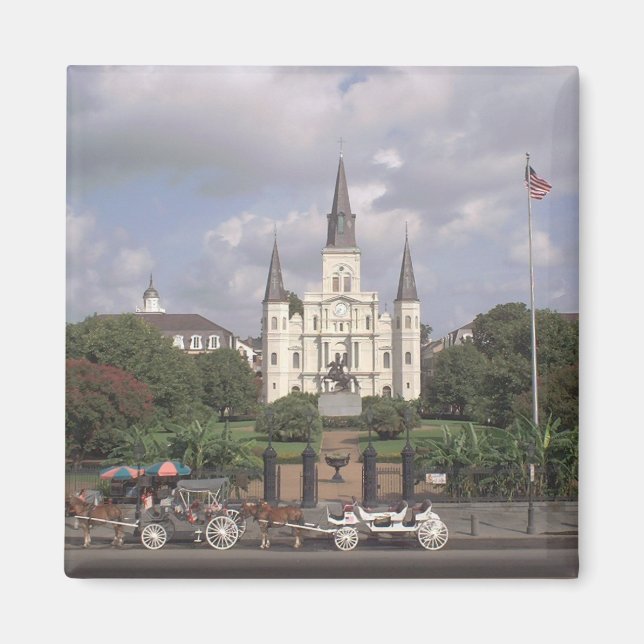 Jackson Square New Orleans Magnet (Framsidan)