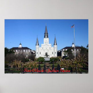 Jackson Square, New Orleans Poster