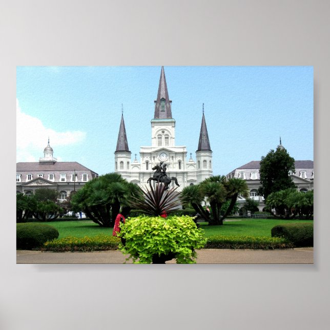 Jackson Square, New Orleans Poster (Framsidan)