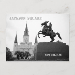 Jackson Square, New Orleans Vykort