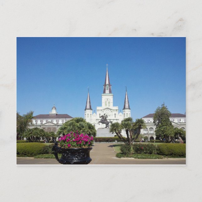 Jackson Square, New Orleans Vykort (Framsida)