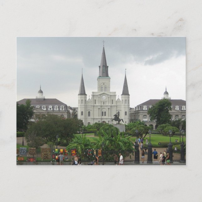 Jackson Square Vykort (Framsida)