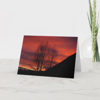Jackson Sunset Note-kort Kort
