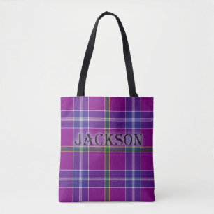 Jackson Tartan med efternamn Tygkasse