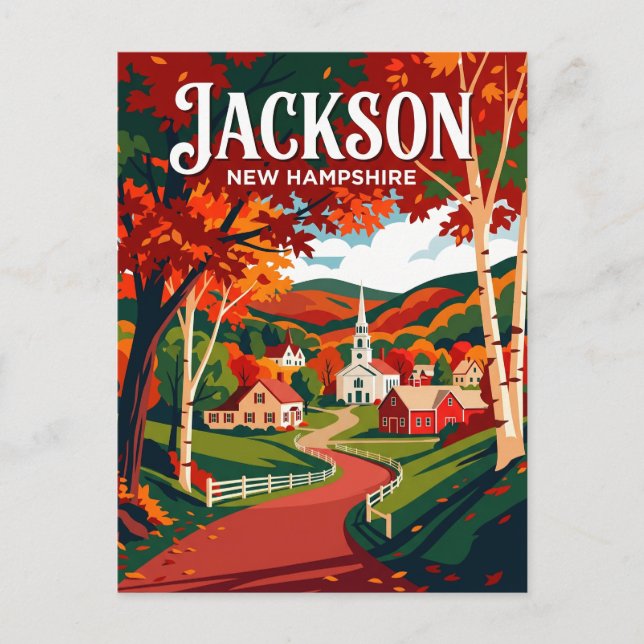 Jackson USA Vykort (Framsida)