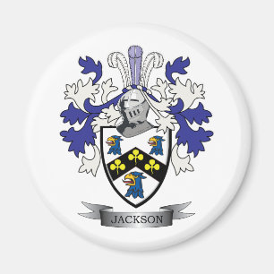 Jackson vapensköld magnet