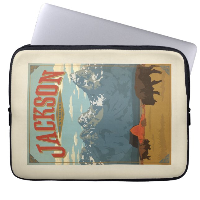 Jackson | Wyoming Laptop Fodral (Framsidan)
