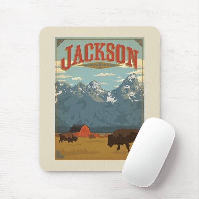 Jackson | Wyoming Musmatta (Med mus)